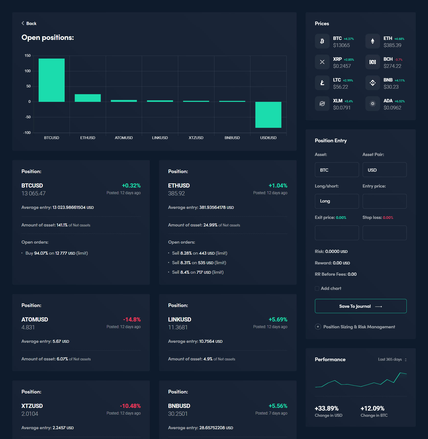 Decentrader - Take your trading to the next level